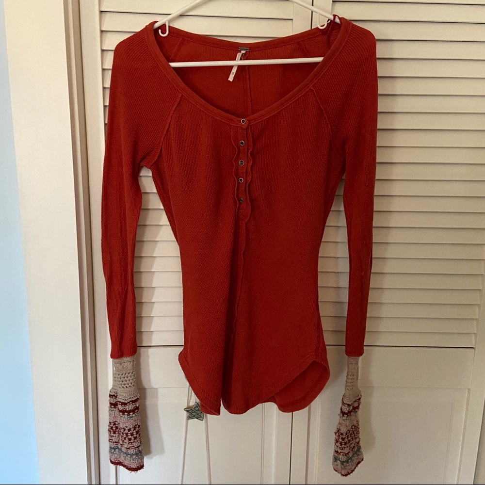 Free People Long Sleeve Shirt